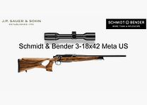J.P. Sauer & Sohn Sauer 505 ICONIC Lochschaft HQ5 Pack d'équipement HIGHLAND | .308 Win. | Schmidt & Bender 3-18x42 META