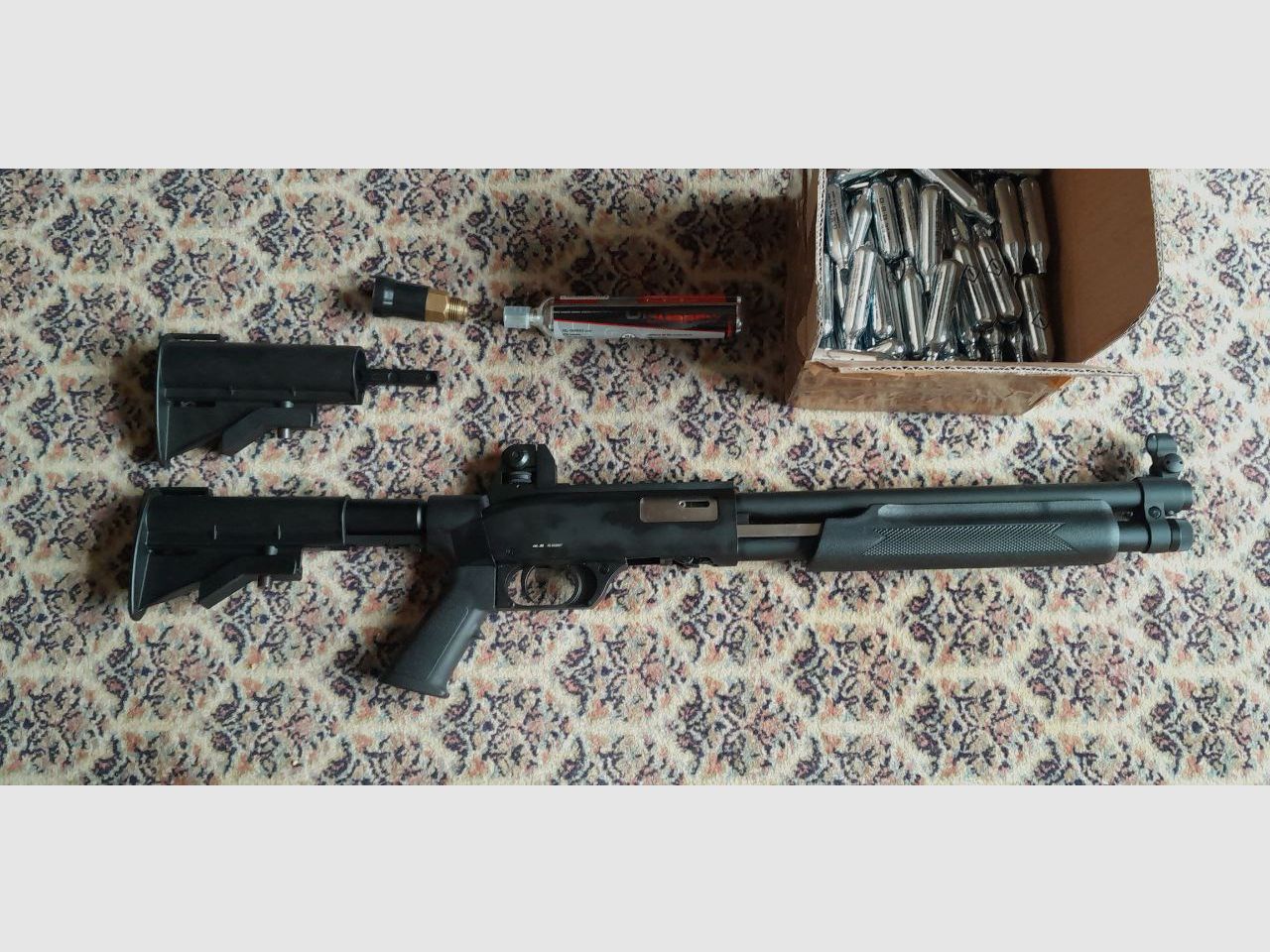 Walther T4E SG68 CO2 Paintball Shotgun, 16 Joule  (Neuwertig)