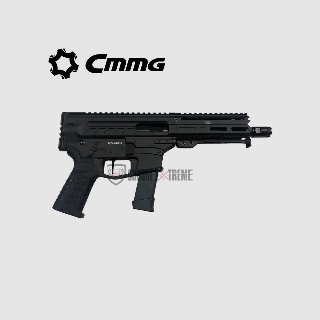 CMMG Dissent MkGs 6,5" Kal. 9x19mm Armor Black, Bild 2 von 2