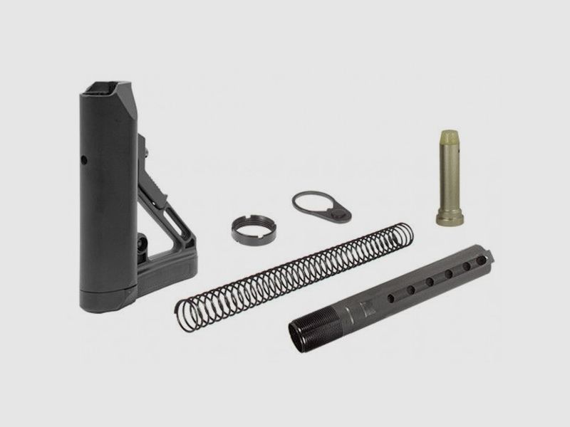 UTG Pro AR15 OPS Ready S1 Schulterstützen-Set, Schwarz