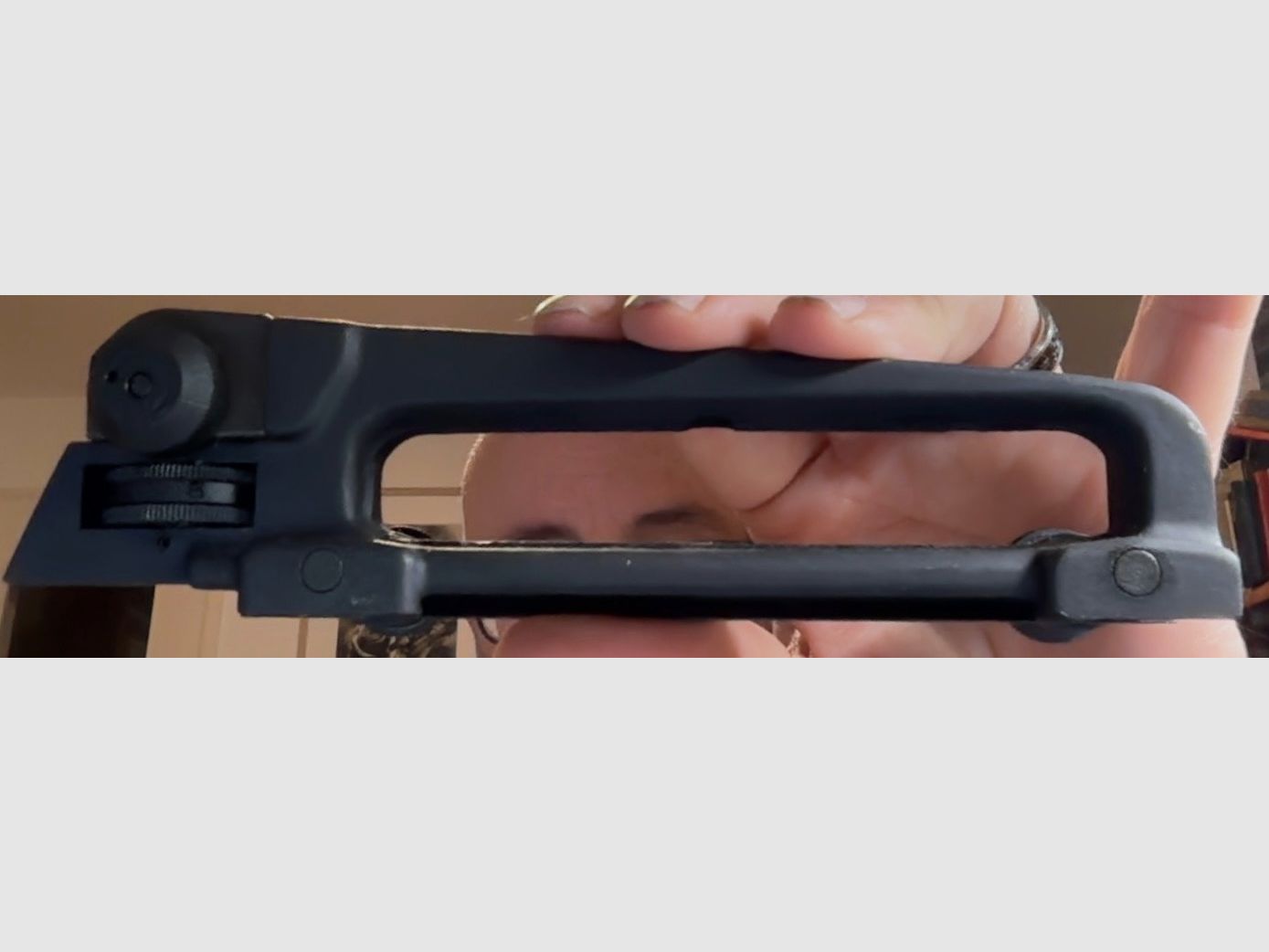 A15 / M16 Carry Handle – Mil‑Spec AR15 Visier‑Tragegriff mit Stahlbacken, Picatinny Zubehör, UNTERM HÄNDLERPREIS!, Bild 1 von 2