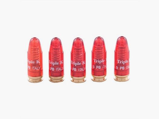 TRIPLE-K DELUXE SNAP DUMMY ROUNDS TRIPLE-K 9MM, 5 CAPS PER PAK