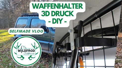 Waffenhalter 3D Druck - Eigenentwicklung - DIY