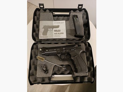 Zoraki 918 pistola a salve con caricatore da 18 colpi
