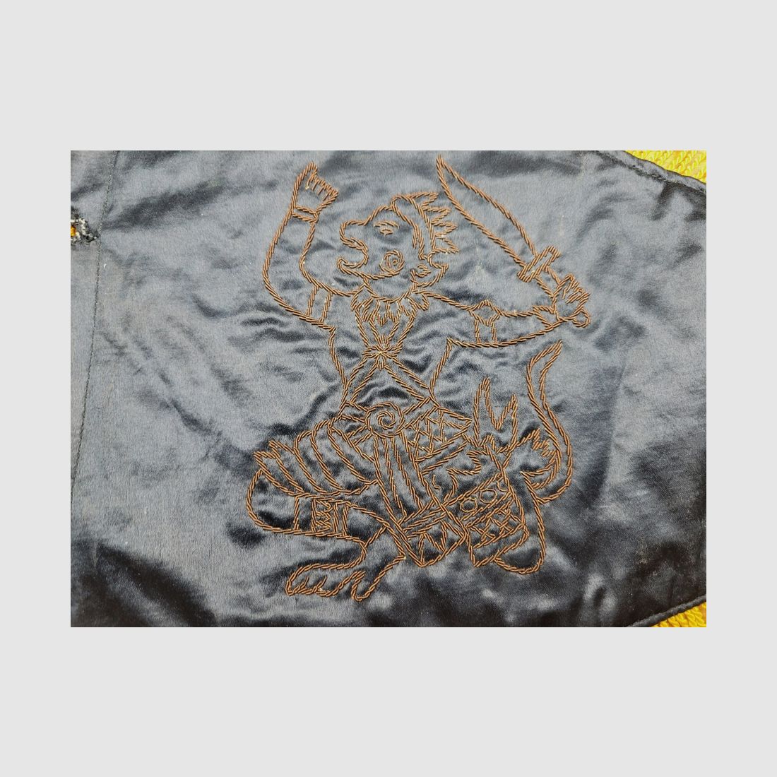 Sehr seltener Fanion Commando P22 – Loyalistische vietnamesische Einheit – Indochina – Ca. 1951 1954 -Top Qualität – TBE, Bild 10 von 12