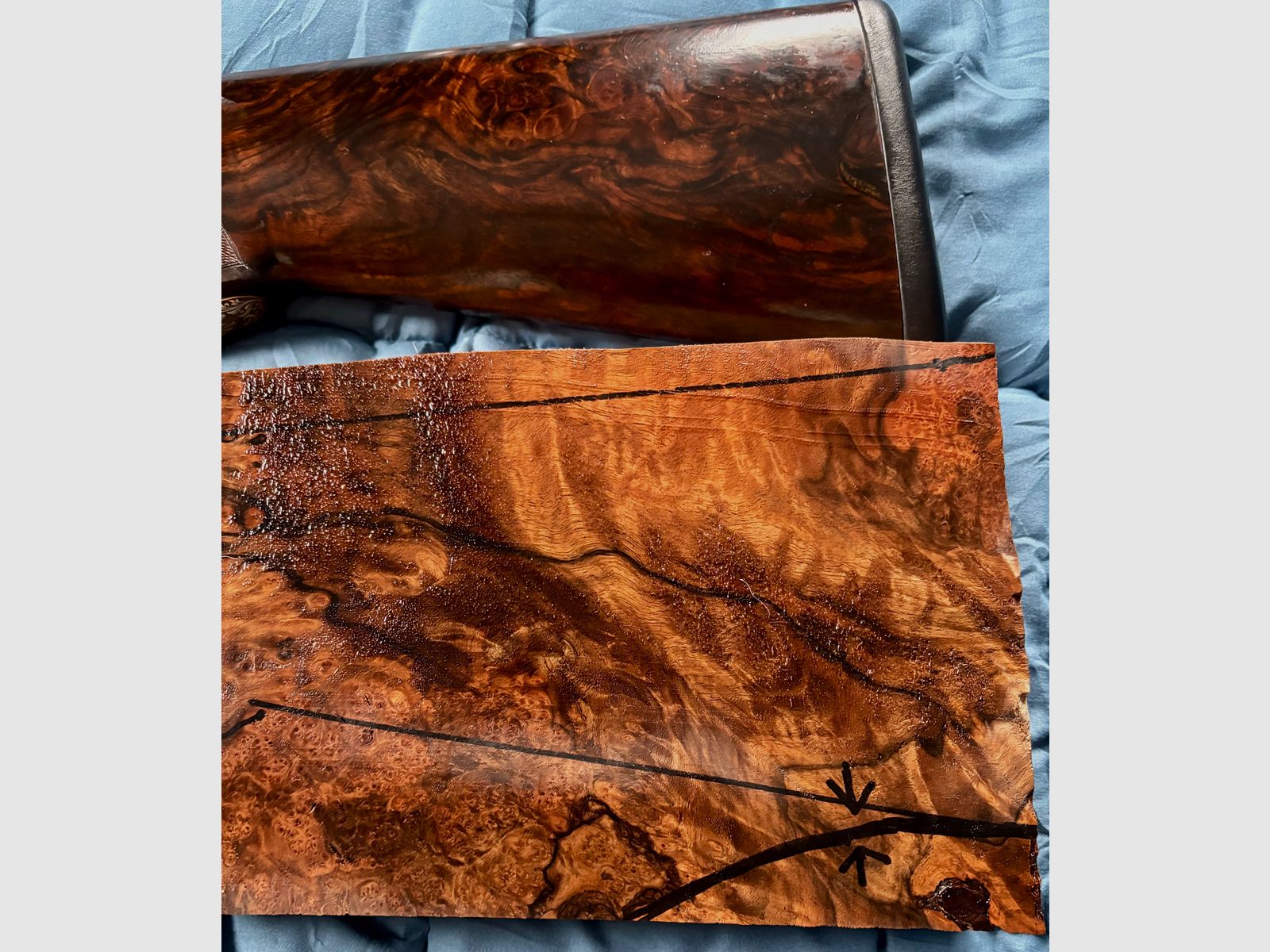stock wood super luxury for rear & fore stock, image 11 of 12