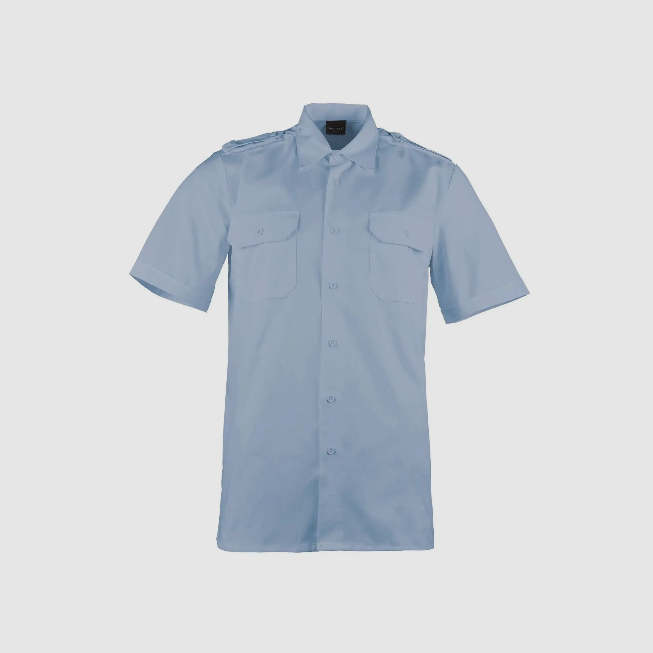Mil-Tec Camicia da Servizio a Manica Corta - Blu / S Uomini