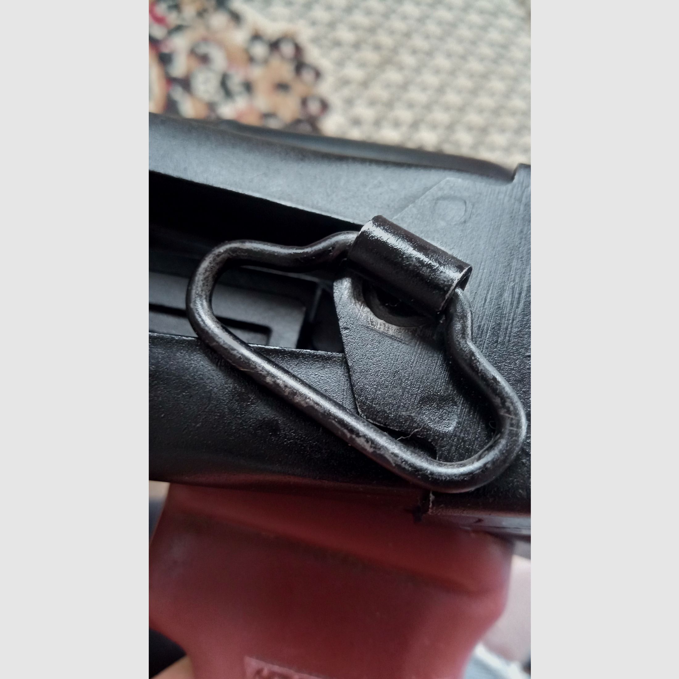 Absolut hochwertig und sauber verarbeiteter russischer 5,5 mm Saiga / Izhmash Skelett Klappschaft für AKS-74 / AK Klappschaft 5.5 Triangle Side Folder