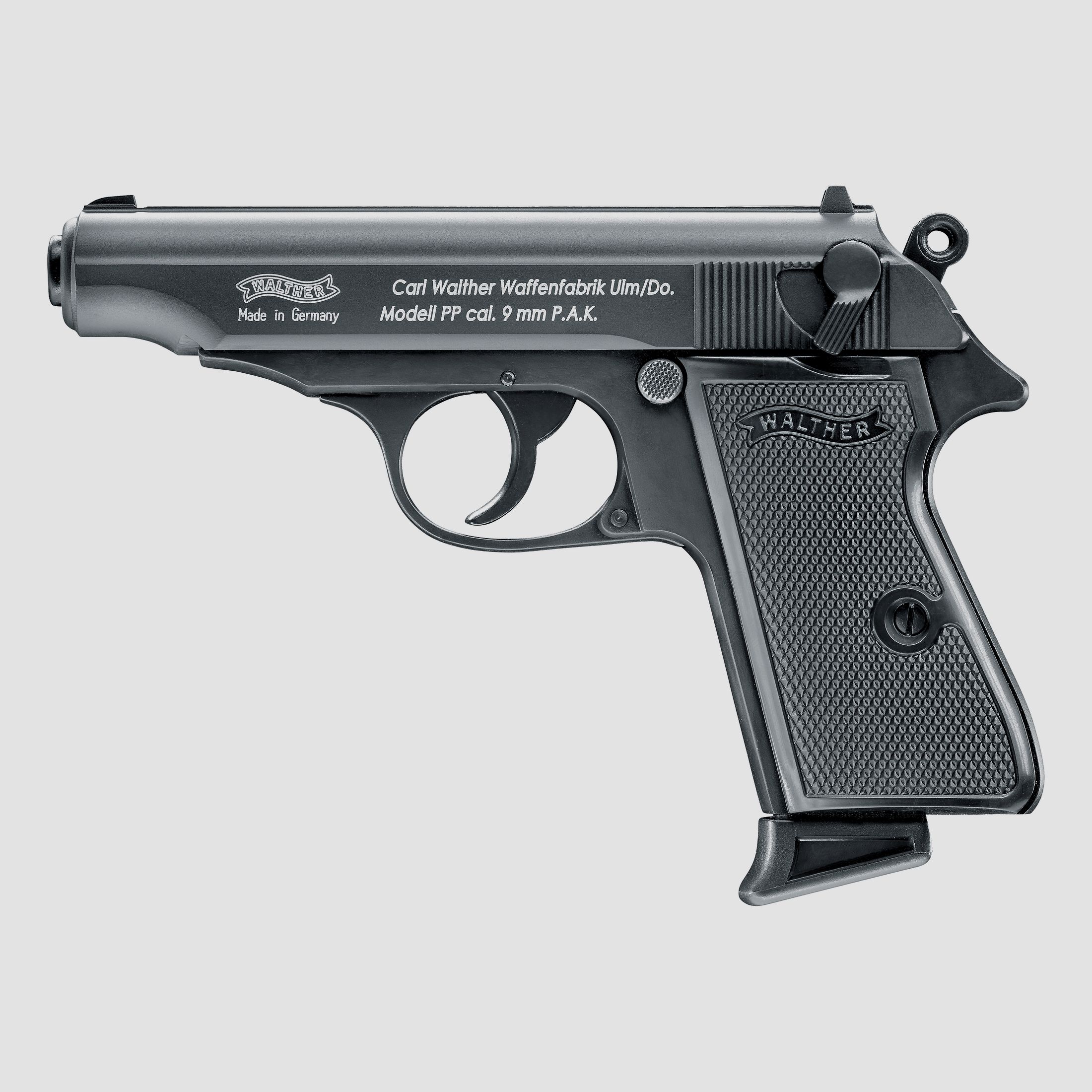 Umarex 315.02.00 Walther PP 9mm P.A.K. Black Pyro
