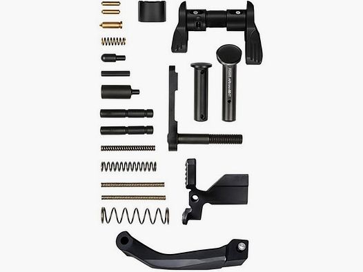 RISE ARMAMENT RECEIVER RISE ARMAMENT PREMIUM LOWER PARTS KIT FOR AR-15 BLACK