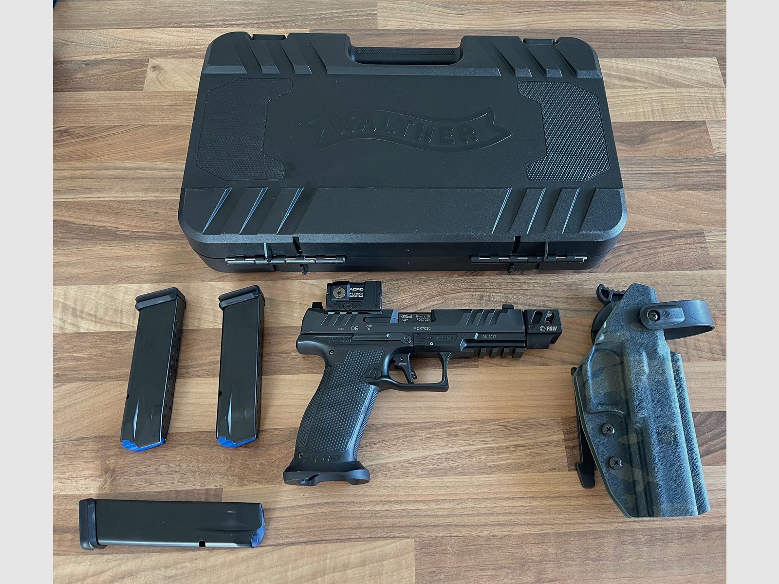 Walther PDP FULL SIZE 5,1” OR PRO SD + Zubehör