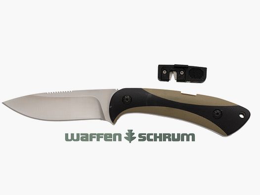 Browning jachtmes staal scherp met Cordura tas - slijpmodule
