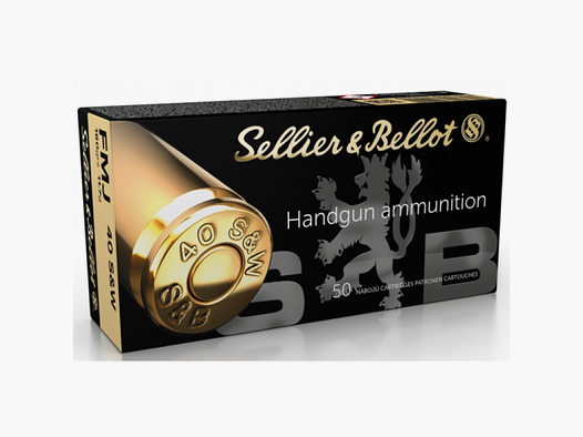 40 S&W S&B FMJ 180gr VE50