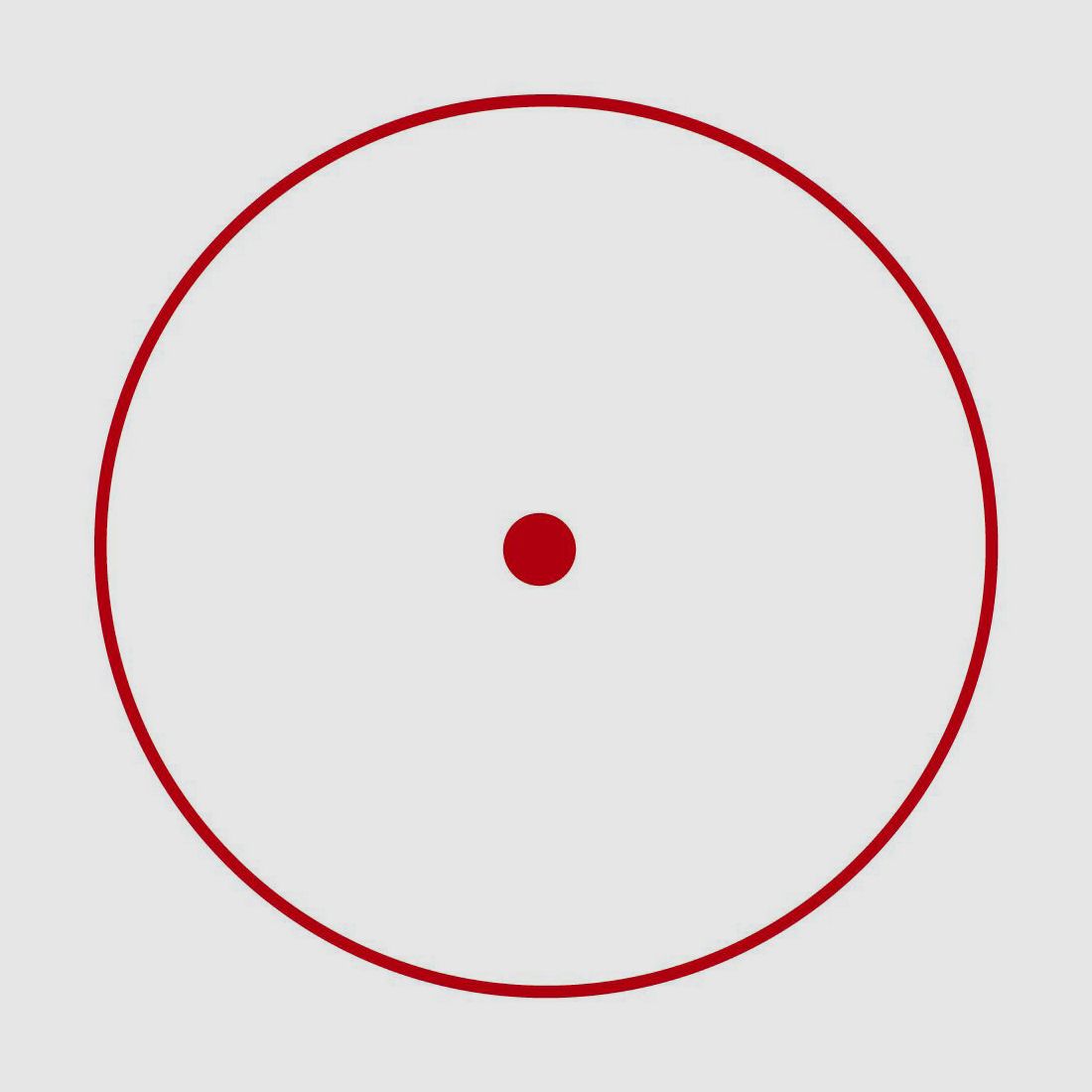 Ares Airsoft Mini Red Dot Weaver/Picatinny, 2 Helligk