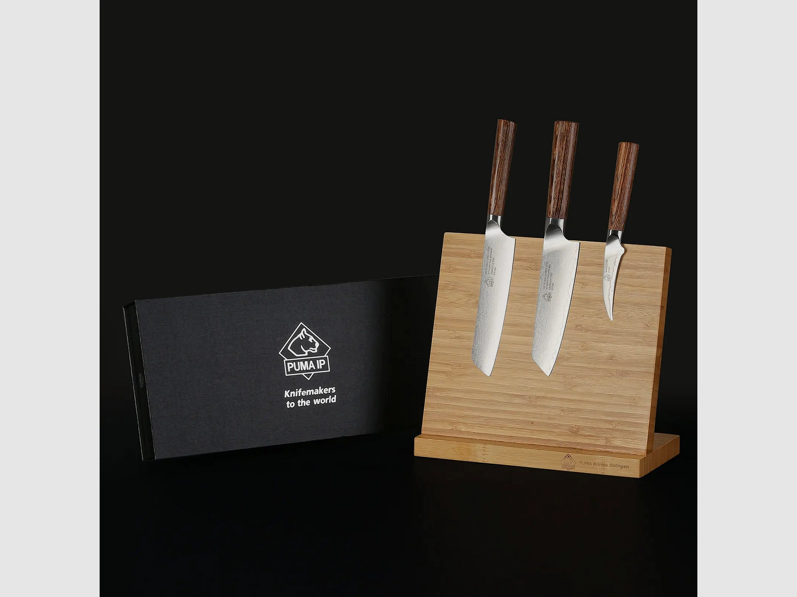 PUMA IP set of 3: small chef, santoku & pairing knife