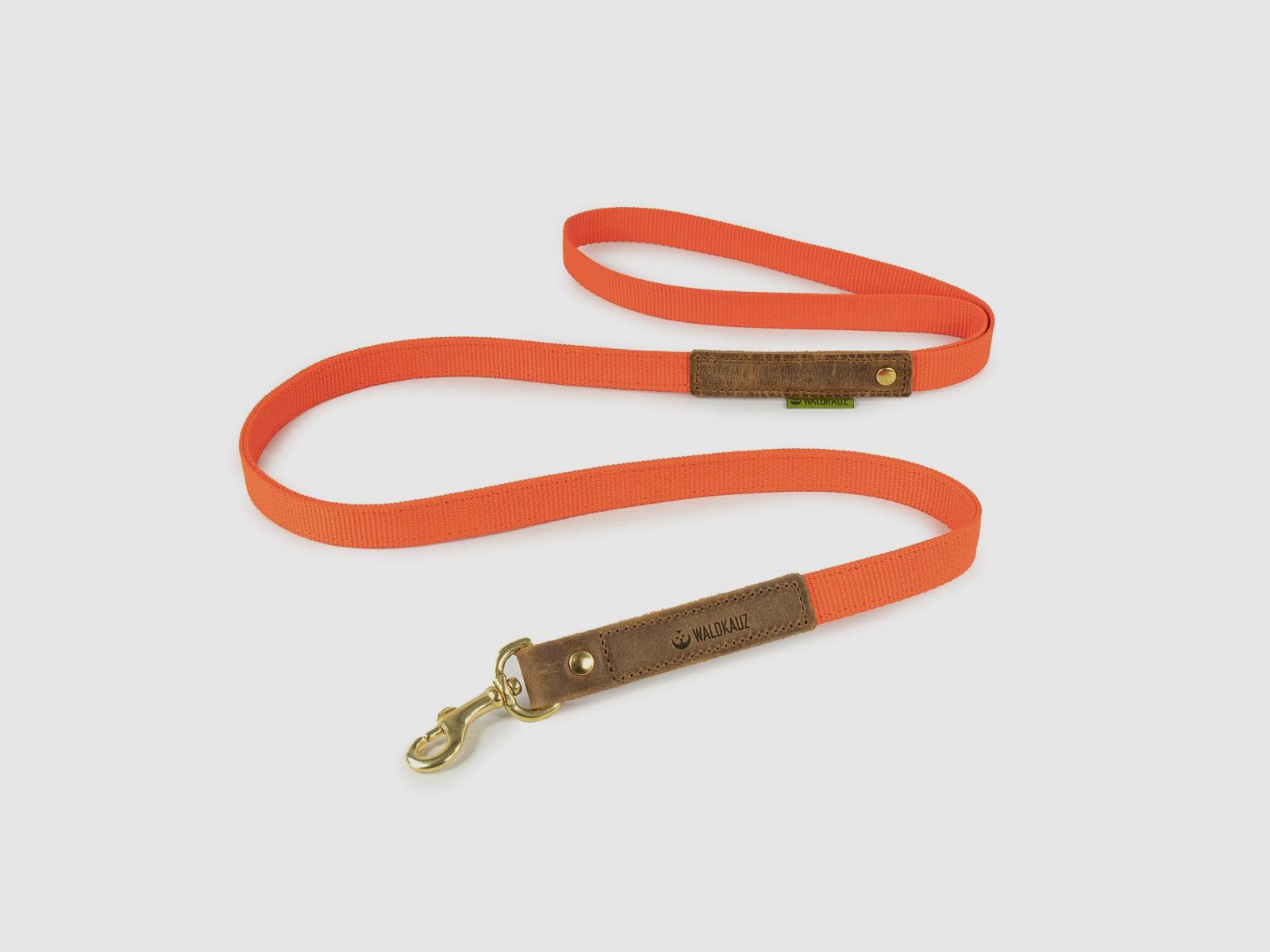 Führleine "Wadenbeißer", 95 cm, Orange