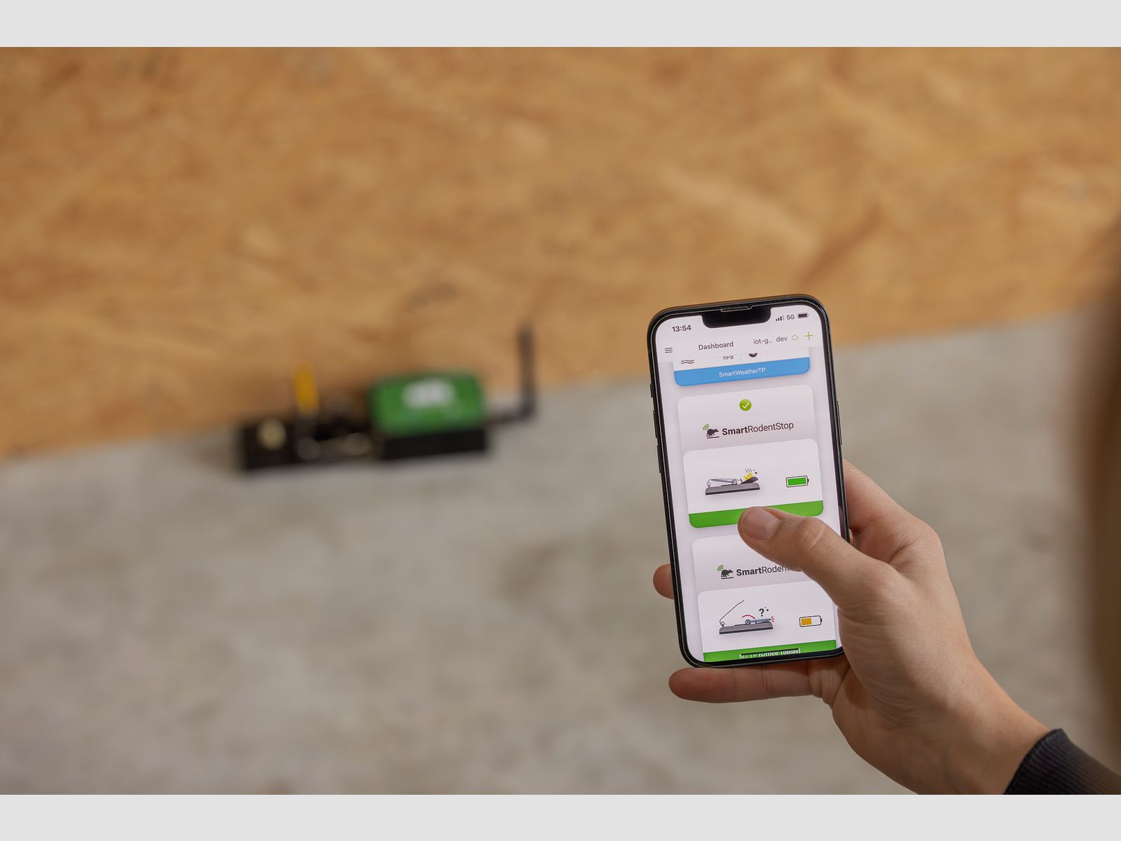 Trampa para ratones inteligente Wi-Fi