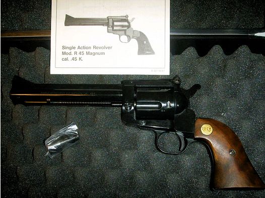 Reck SA .45 K Magnum Western m. Holzgriffschalen, ungeschossen