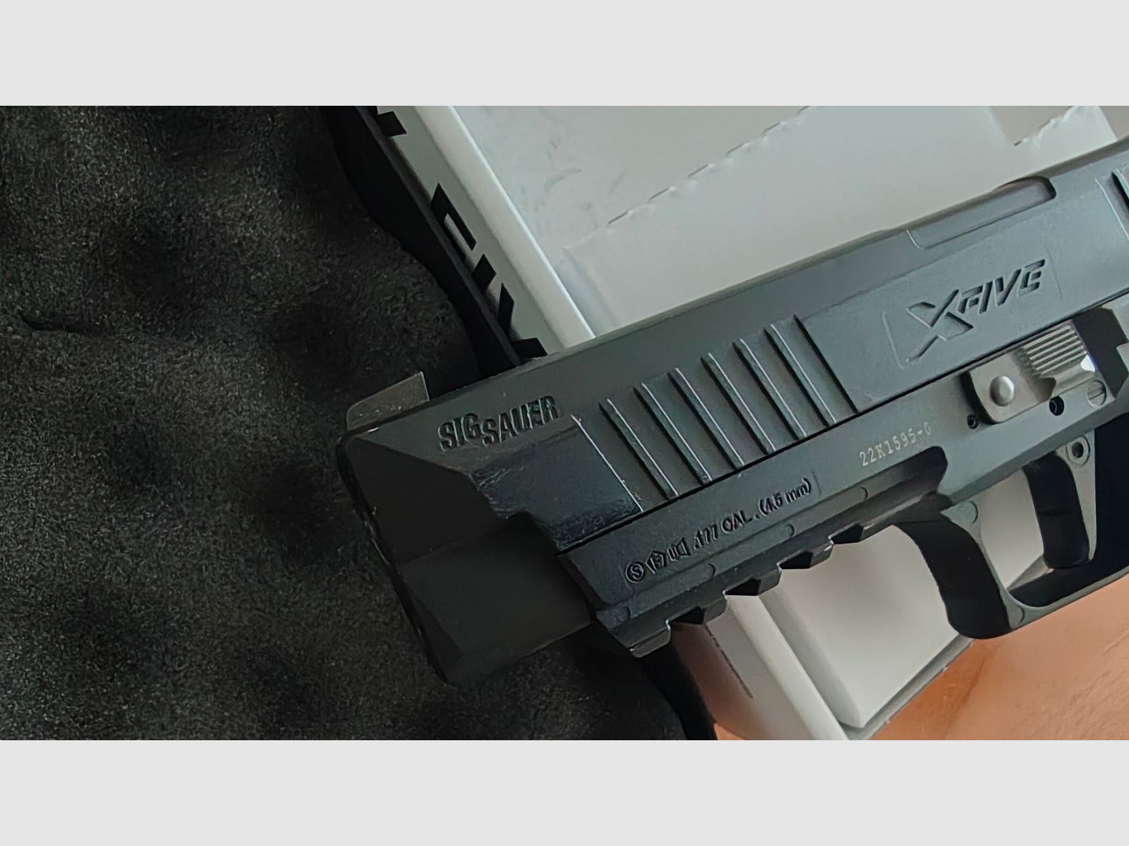 SIG SAUER P 320 X-Five BlowBack CO2 pistolet 4,5 mm