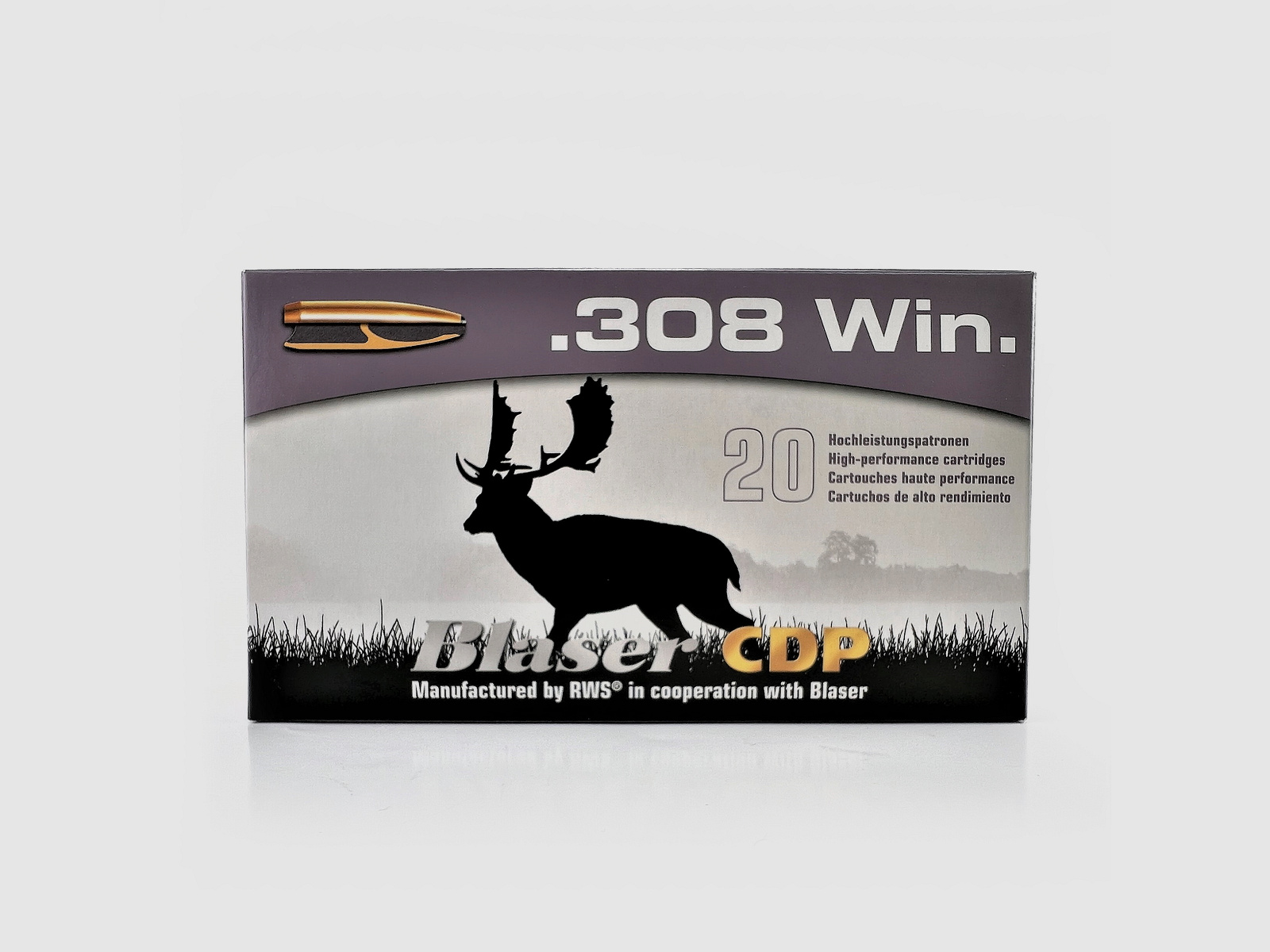 Blaser amunicja myśliwska .308 Win 10,7g/165grs.