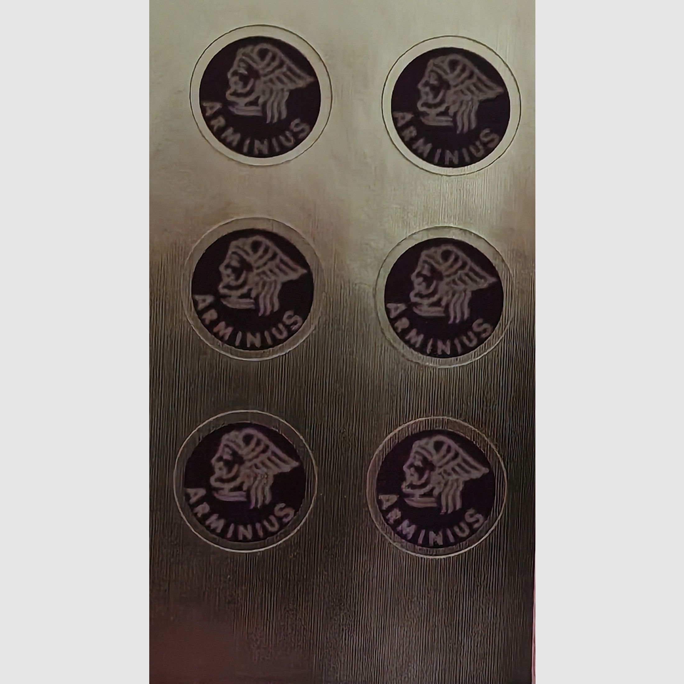 1x Arminius Logo Icon Emblem Sticker para ME Bull Barrel & ME Single Action Army | ¡Envío gratis!