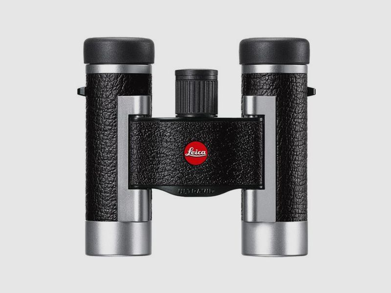 Leica ULTRAVID 10x25 leathered, silver compact binoculars