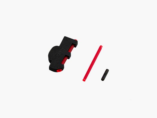 LPA Fiber Optic Korn für S&W Revolver Rot