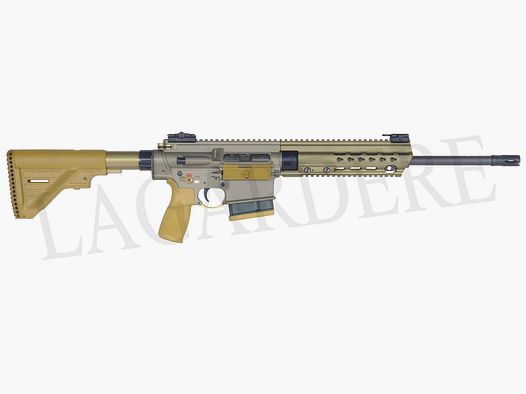 H&K MR 308 A3 SLIM TAN 16,5" (SEMI-AUTOMATISCHES STURMGEWEHR)