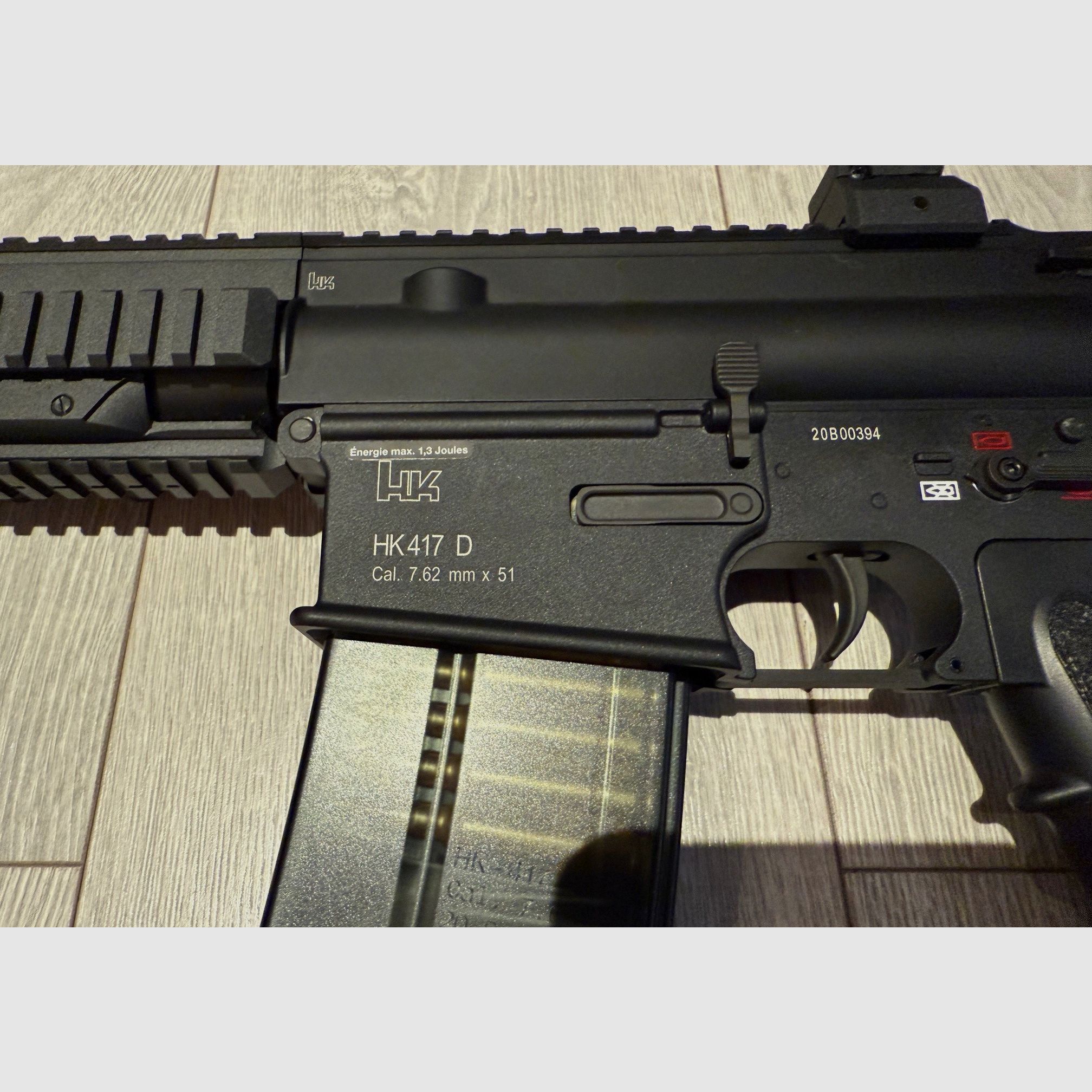 HK 417 D mit 20 Zoll Lauf Kit wie Neu 