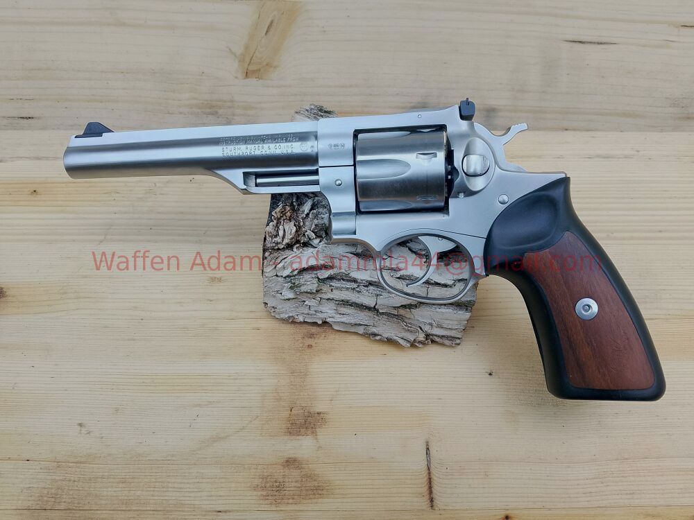Ruger Stainless GP100 met 6 inch loop lengte