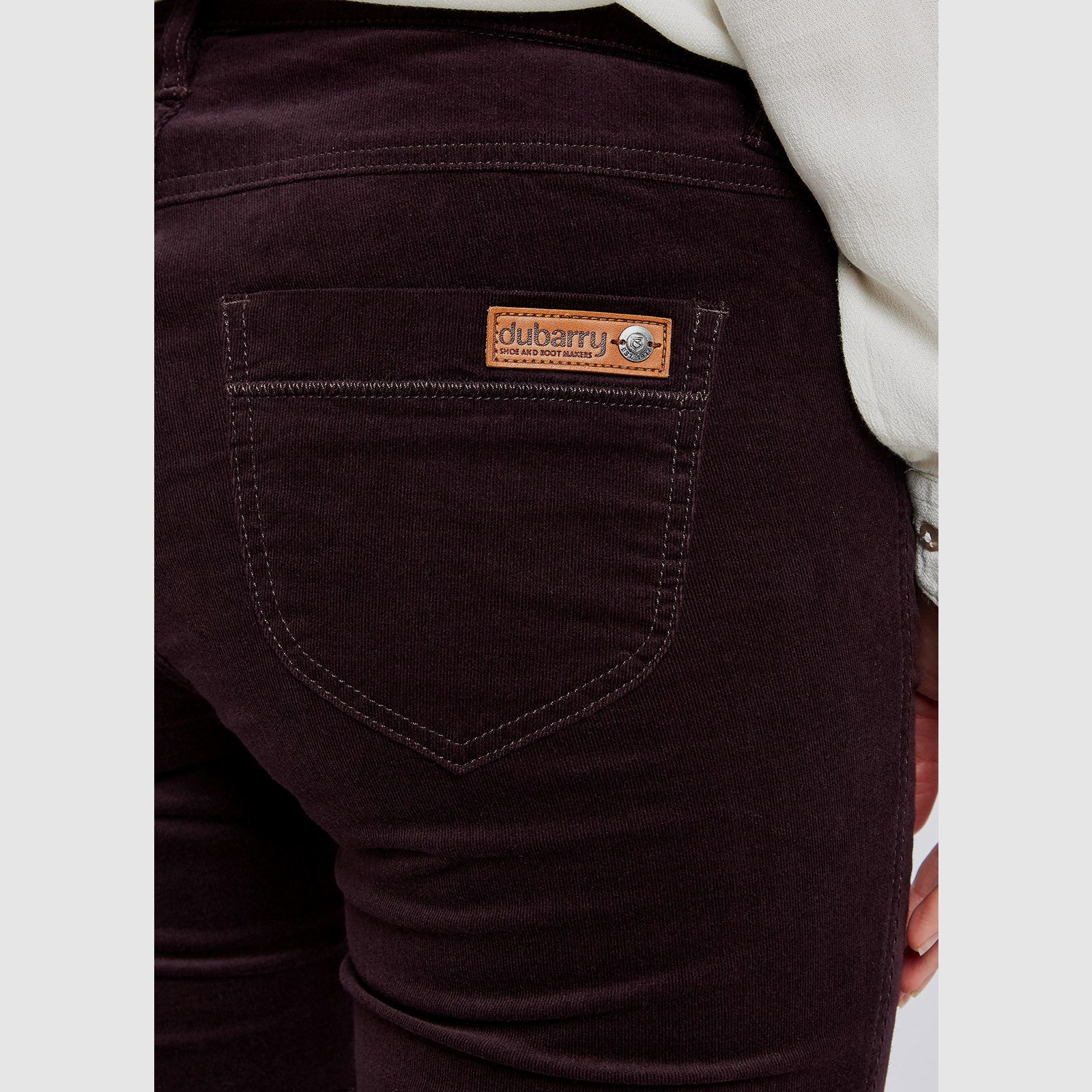 Dubarry of Ireland Pantalon en velours côtelé Honeysuckle ruby