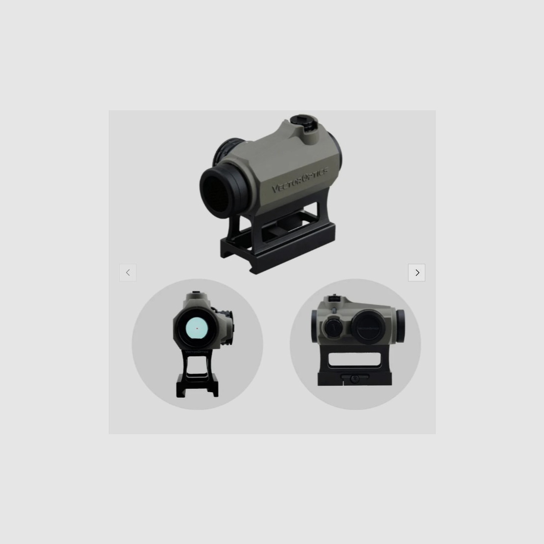 Vector Optics SCRD-42 Maverick-III 1x22 S-SOP - Leuchtpunktvisier