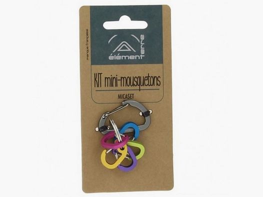 MINI MOSQUETON MICASET ELEMENTERRE
