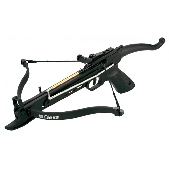 Pistoletowy kusza "COBRA", 80 lbs / 35 kg z mechanizmem ładowania zgiętego