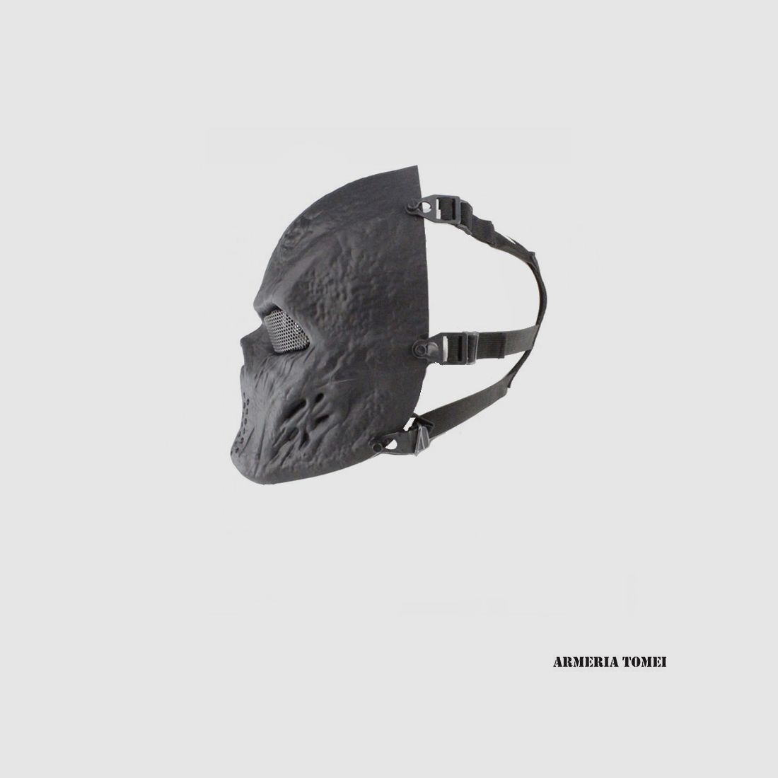WOSPORT – MASQUE BLOODED SKULL NOIR, image 4 sur 4