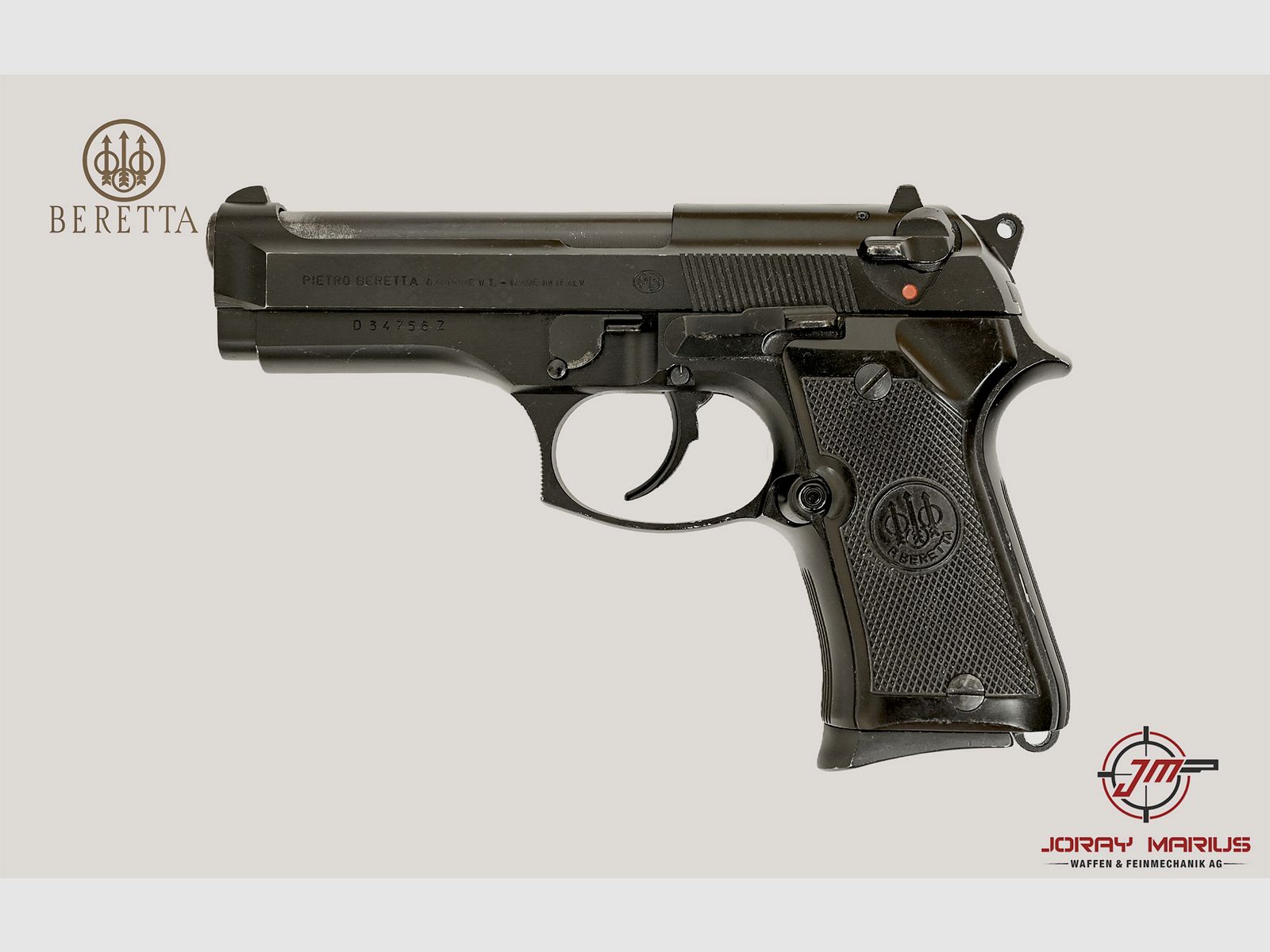 Beretta 92F Compact 9mm Para, Bild 2 von 2