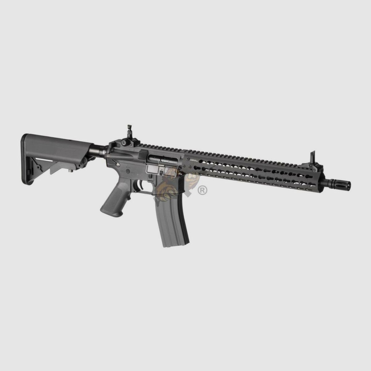 G&G CM15 KR LRP 13 Inch in grigio navale Airsoft S-AEG libero da 18