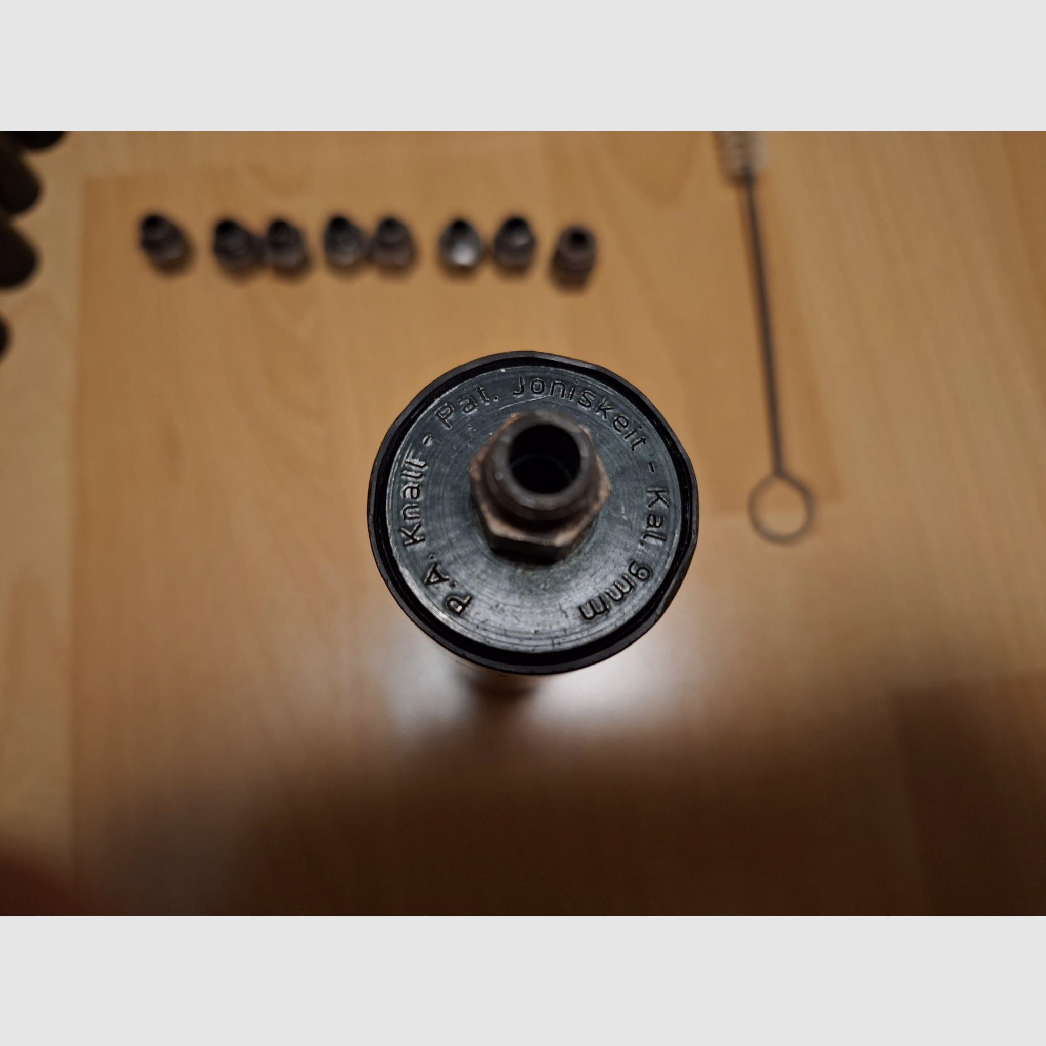 Röhm Sicherheitskompensator/Schalldämpfer Set mit Adaptern und Abschussbechern