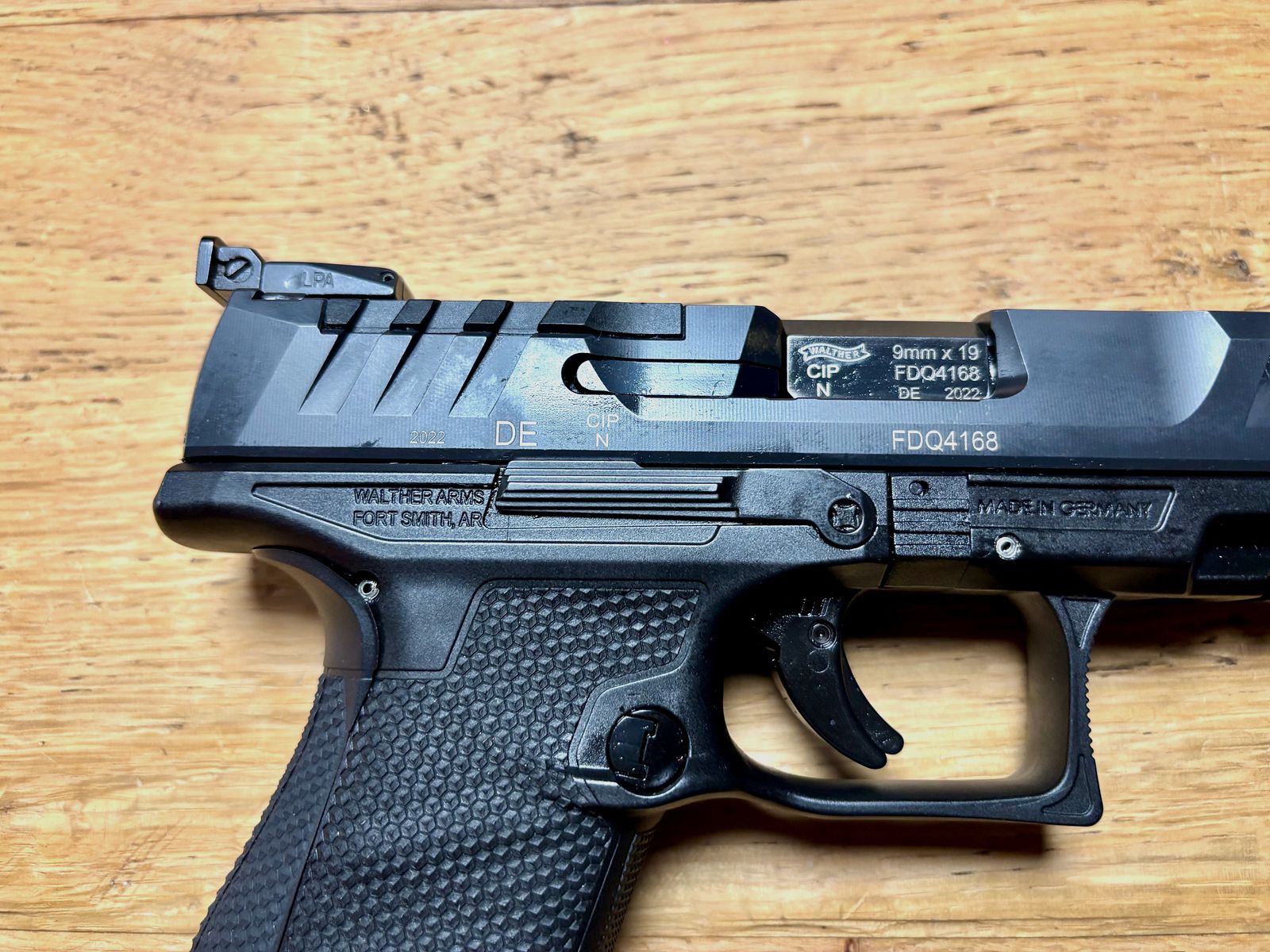 Walther Pistole PDP Full Size – 5" OR 9mm mit LPA Visierung