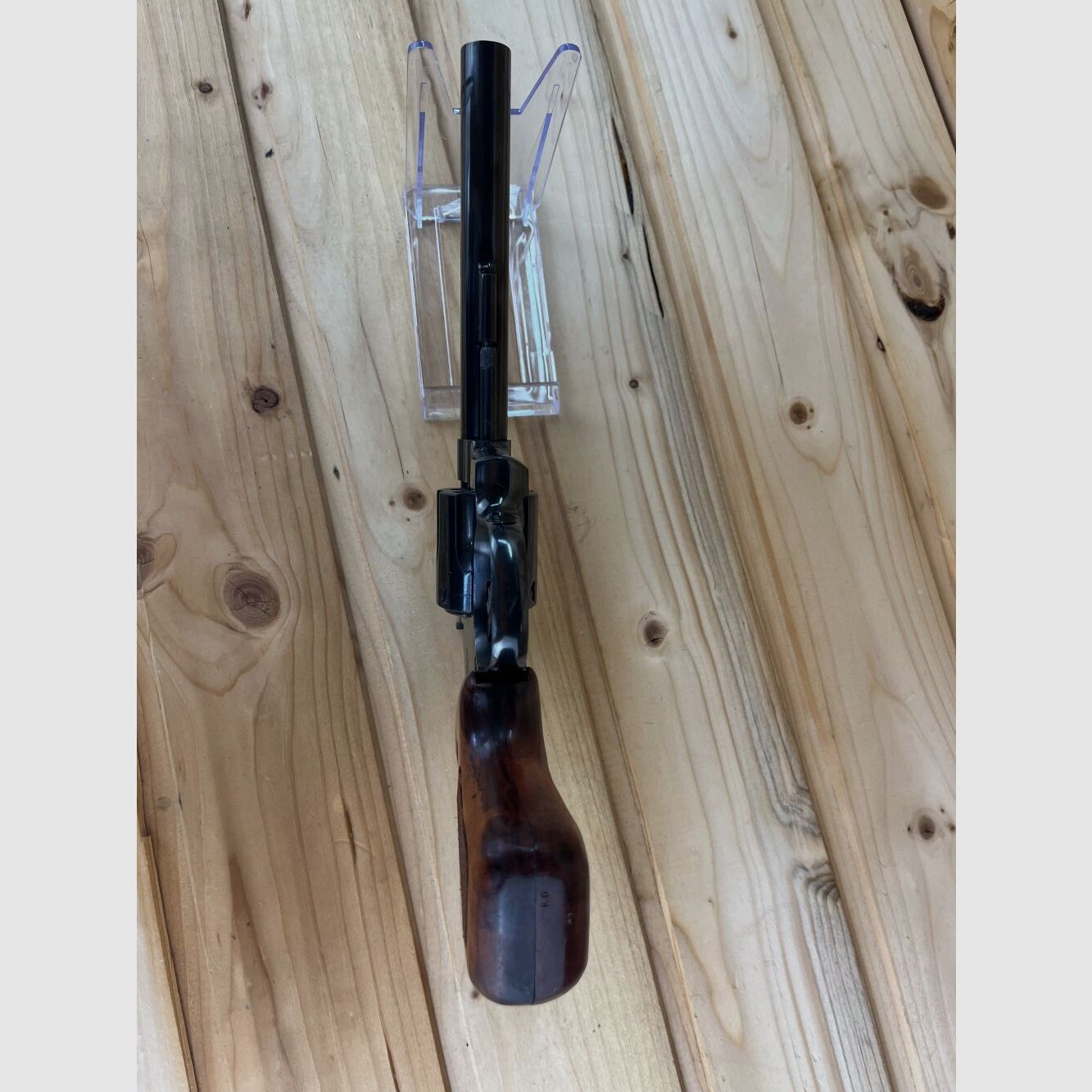 Taurus - Brasil, KK - Revolver .22lr, 6" Lauflänge, Holzgriffschalen .22lr