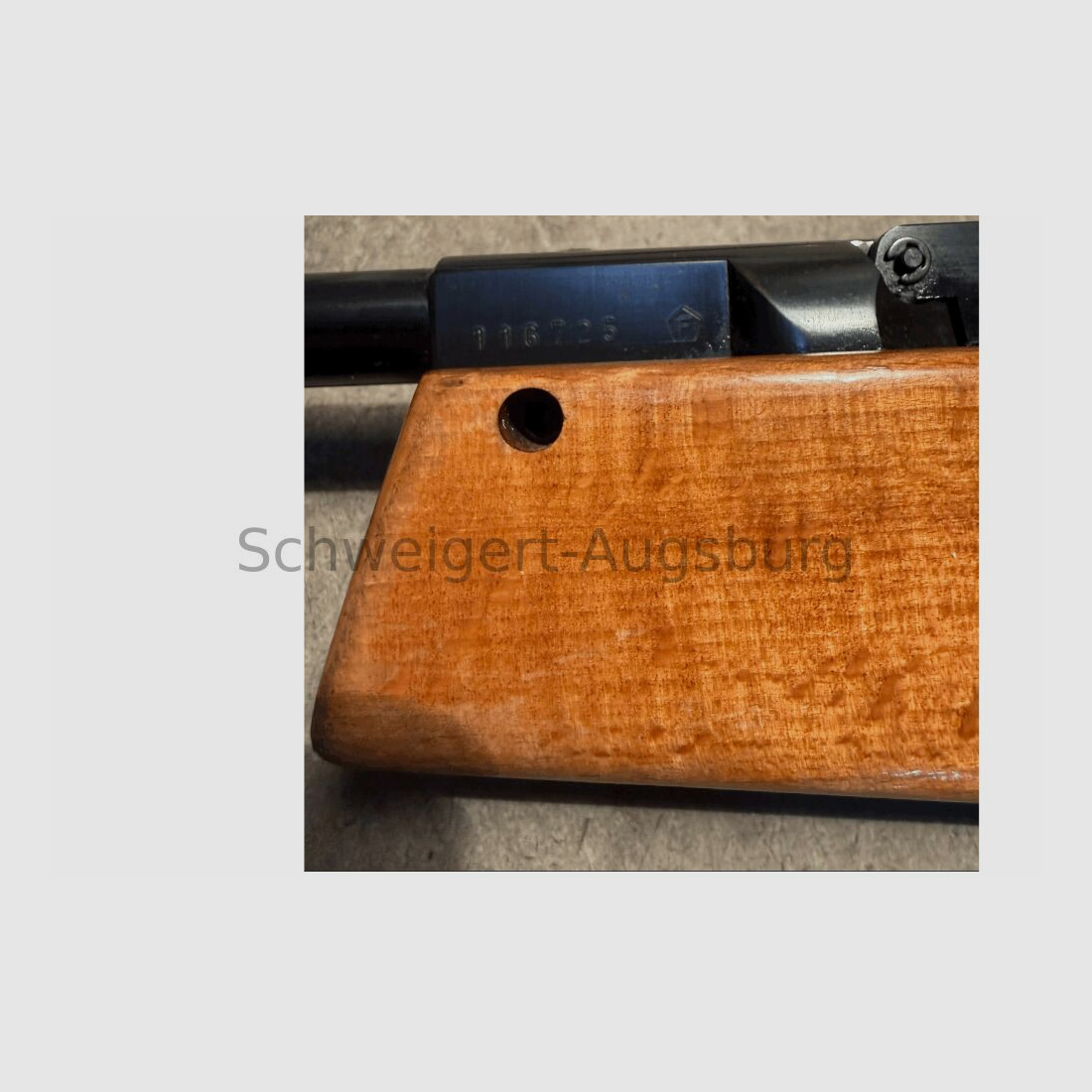 Walther Match Air Rifle LGR Special Model 100 Years Walther with "Eagle Eye"