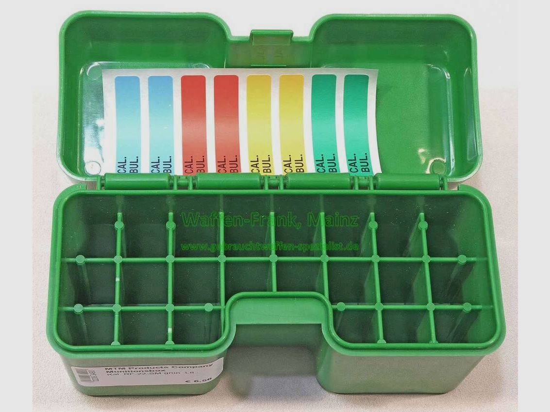 MTM Products Company USA Patronenbox RF-22-SM groen