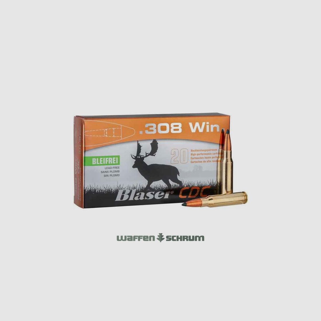Blaser .308Win CDC 10,4g - 160gr.