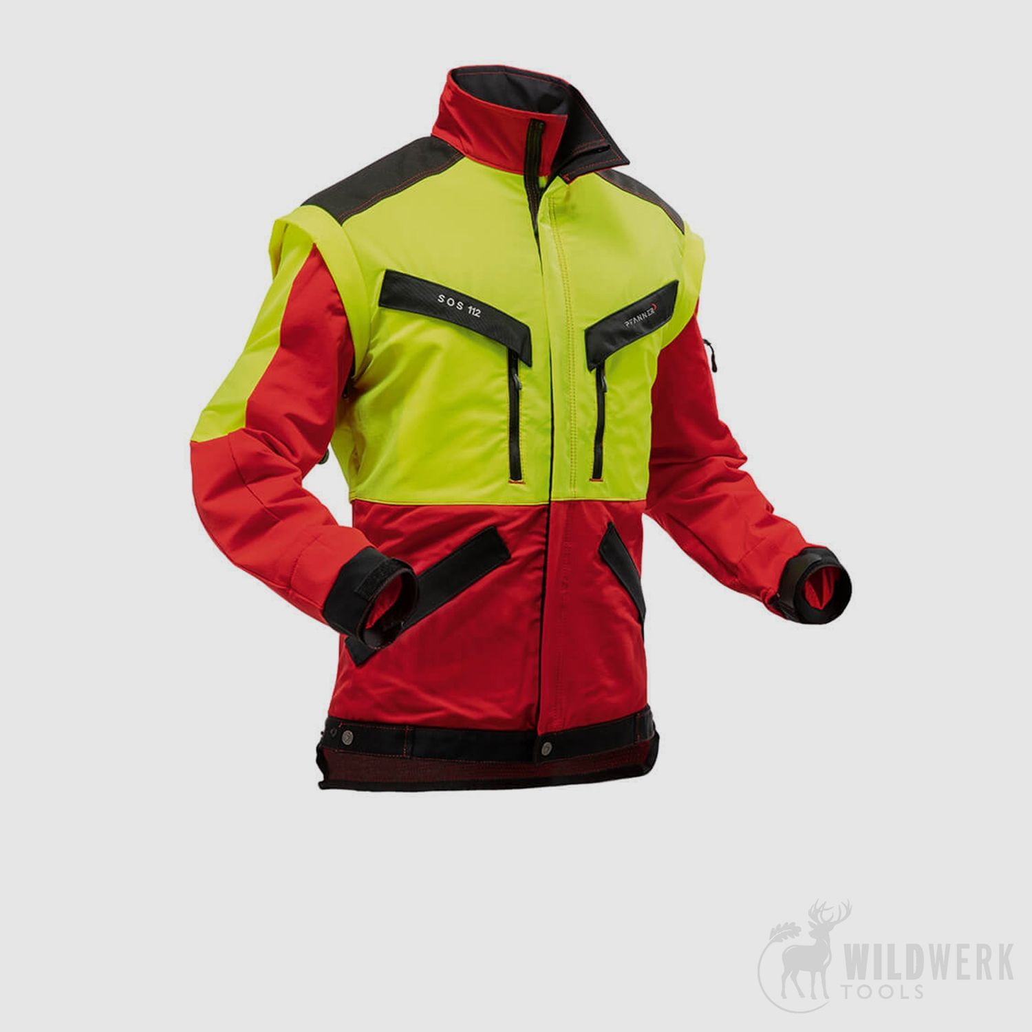 Pfanner KlimaAIR® Forestry Jacket, Color Red