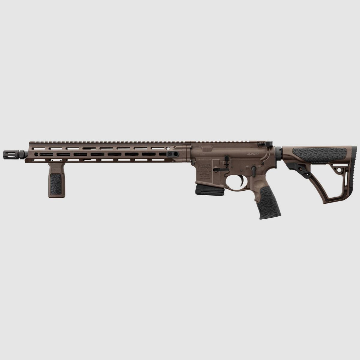 Carabine type AR15 DDM4 V7 canon 16 Cal 5 56 - DDM4 V7 noir 16 cal 5 56 Daniel Defense, image 8 sur 10