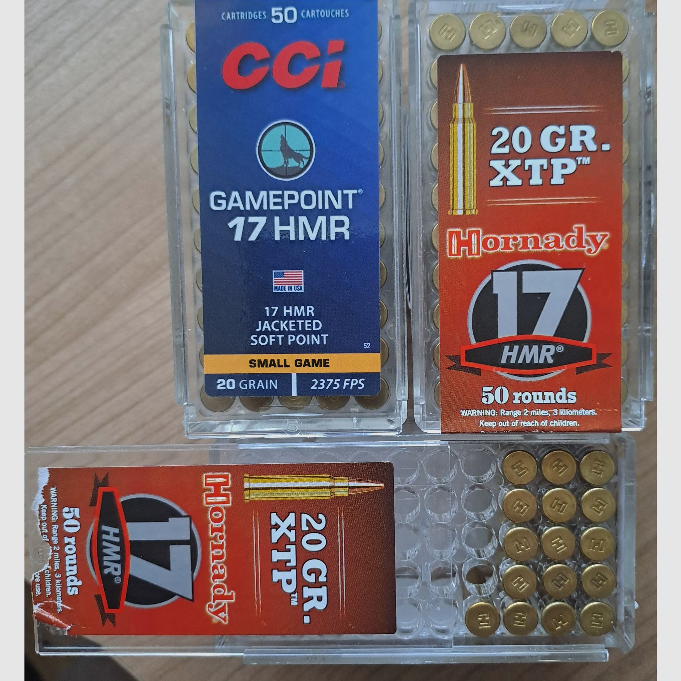 17 HMR Munition