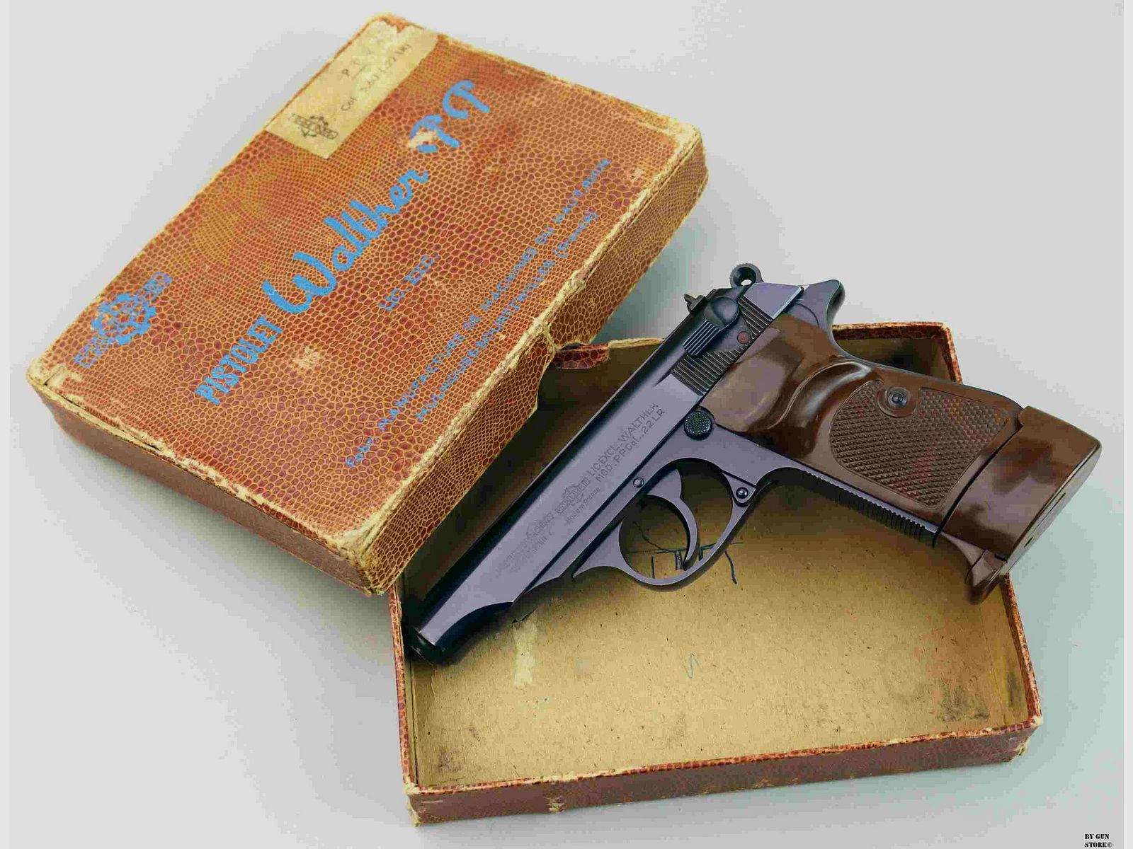 Pistola Manurhin mod. PP cal. .22 l.r. “REV. J.V. ASTROM-BJURTJARN” matr. 25091LR, immagine 12 di 12