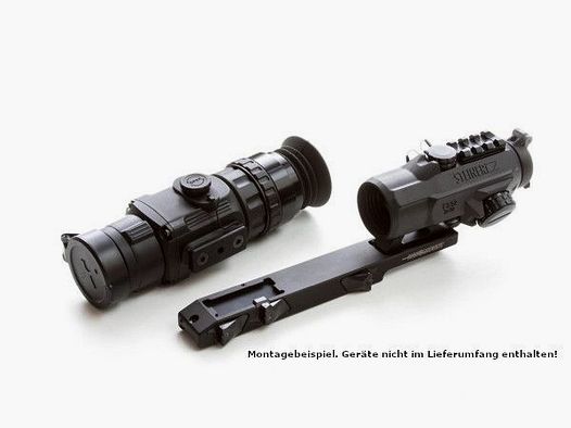 Montage multifonction QD Innomount pour Steiner T332 / 432 avec systèmes d'accessoires de vision thermique InfiRay / Liemke : Blaser