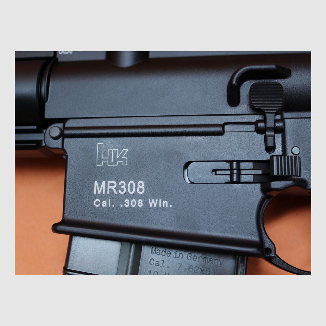 Heckler&Koch Ha. Fucile .308Win Heckler&Koch/H&K MR308 A3 20" canna nera HKey, sistema a pistone a gas HK417/G28