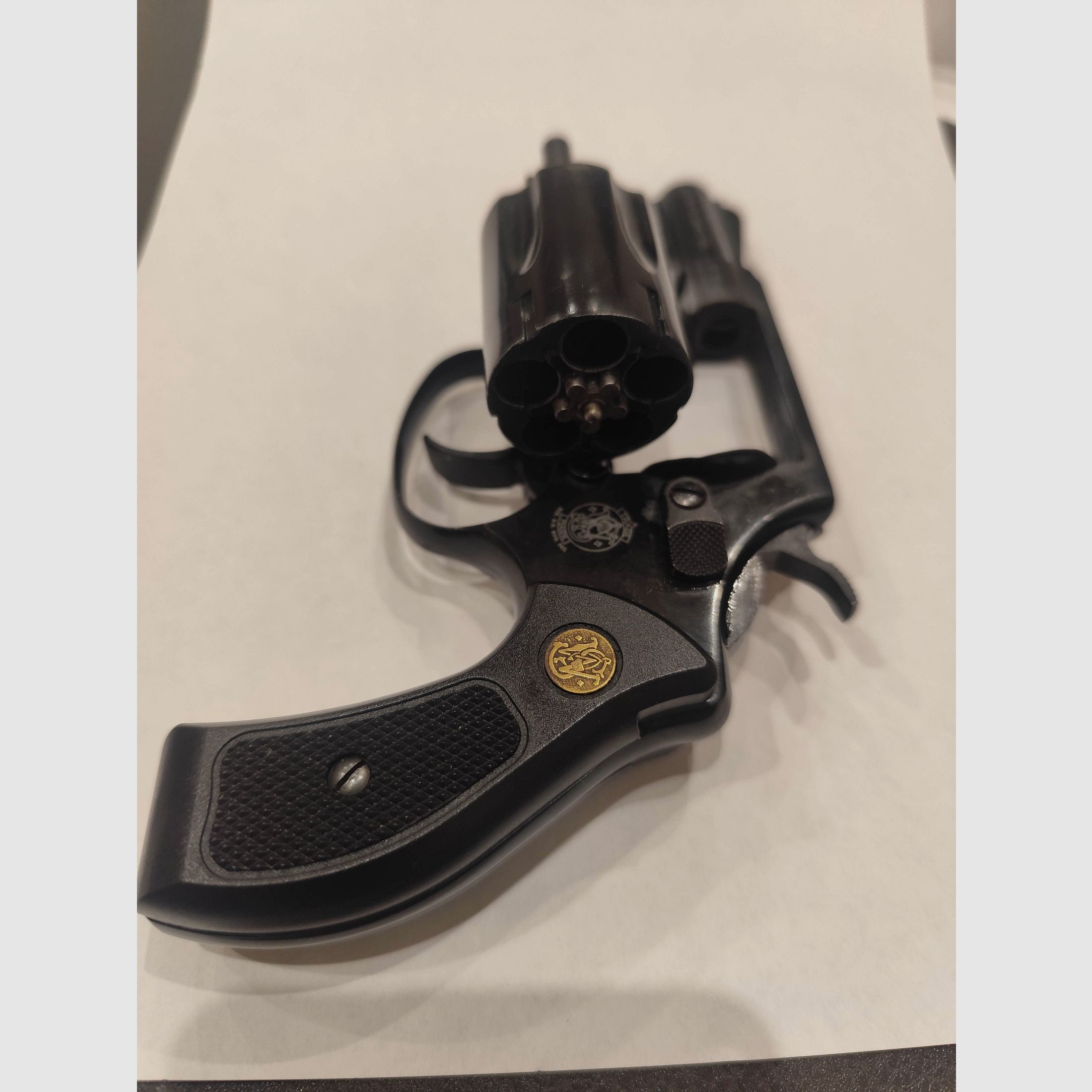 Smith & Wesson Chiefs Special  9mm R.K. - schwarz PTB 503